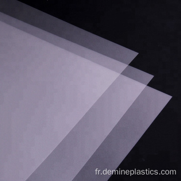 Film PC en polycarbonate transparent flexible pour l&#39;impression